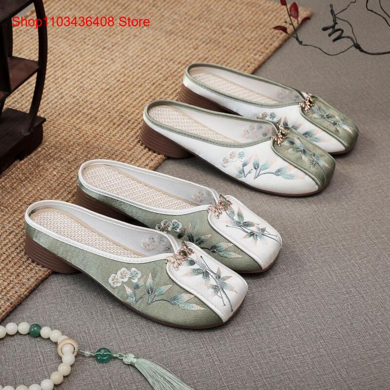 Ethnic Fashion In - Nuevas Pantuflas Bordadas para el Hogar,