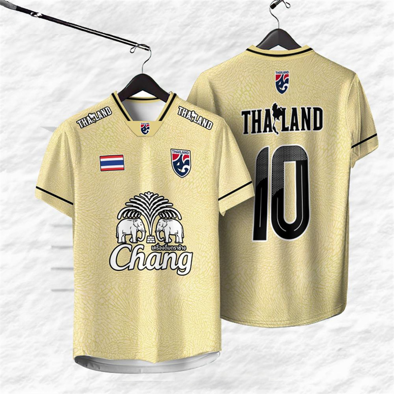 Thai Silk Blouse - Camiseta de Tailandia número 10 para