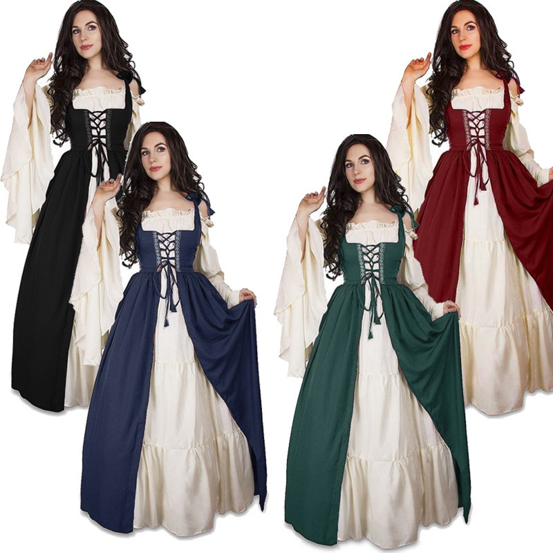 Ethnic Clothing & Online Fashion Store Khaadi Uk - Vestido Medieval Renacentista con Cinturón, Traje