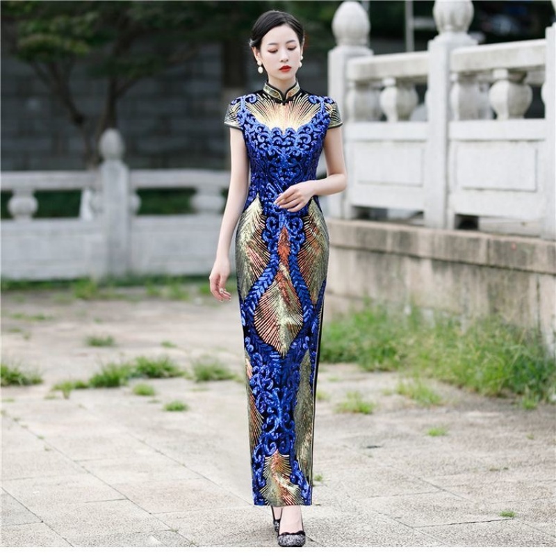 Ao Dai Vietnam Dress - Vestido Aodai elegante para mujer, manga