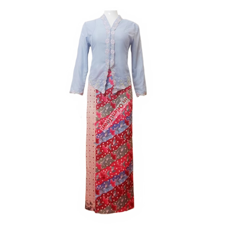 Thai Silk Blouse - Países del sudeste asiático Blusa bordada