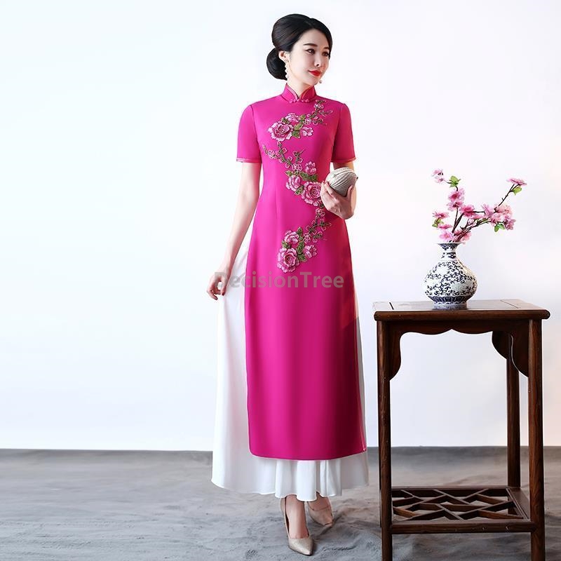Ao Dai Vietnam Dress - Nuevo Qipao 2026 Vietnamita: Vestido Cheongsam