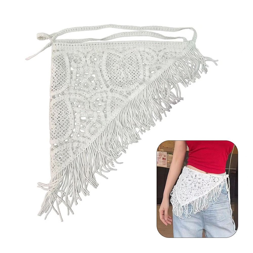 Ethnic Boho Fashion - Cinturón de cintura multifuncional de estilo