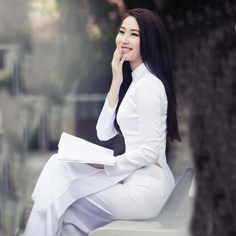 Ao Dai Vietnam Dress - Vestido Ao Dai Vietnam para mujer,