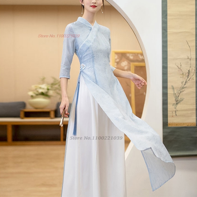 Ao Dai Vietnam Dress - Vestido tradicional vietnamita 2026, ao dai