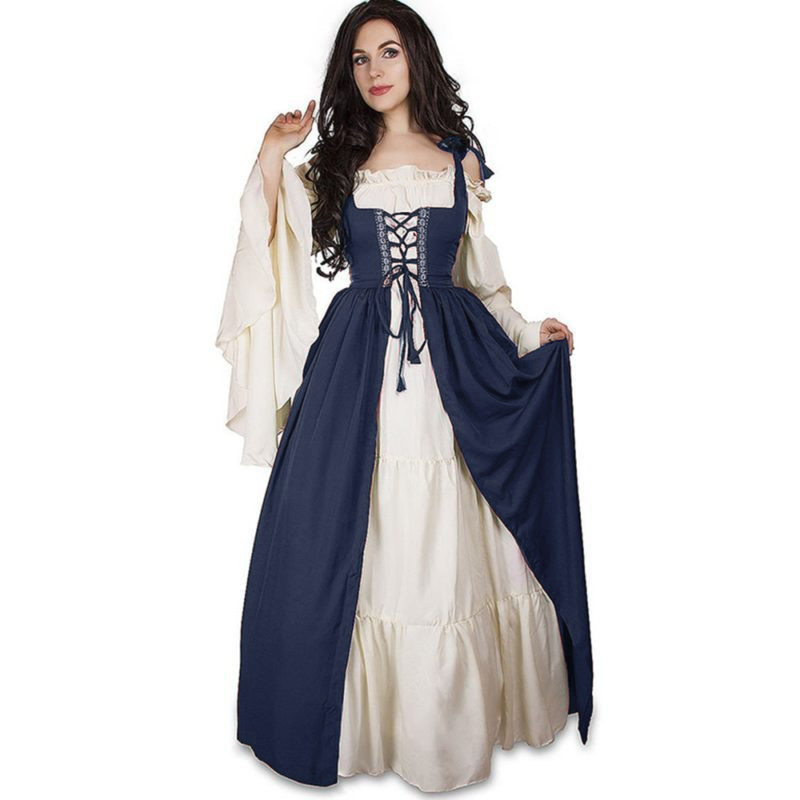 Vestido Medieval Renacentista  - Ethnic Clothing & Online Fashion Store Khaadi Uk reseña y precio