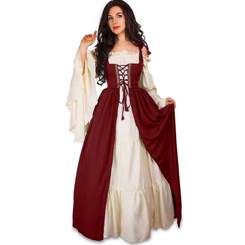 Vestido Medieval Renacentista  - Ethnic Clothing & Online Fashion Store Khaadi Uk reseña y precio