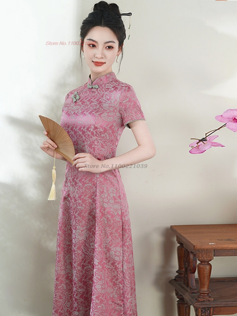 Vestido vintage vietnamita 202 - Ao Dai Vietnam Dress reseña y precio