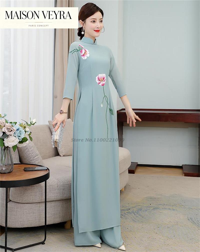 Vestido Aodai Vietnamita 2026, - Ao Dai Vietnam Dress reseña y precio