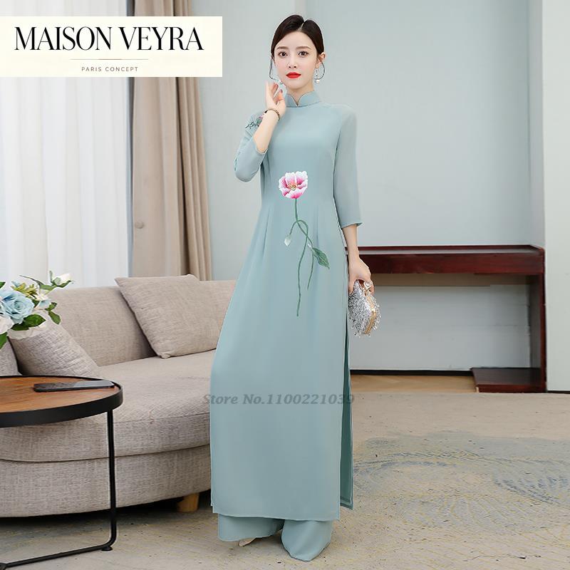 Vestido Aodai Vietnamita 2026, - Ao Dai Vietnam Dress reseña y precio