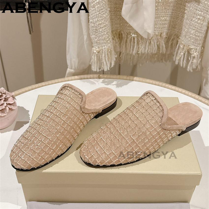 Zapatillas planas de encaje br - Ethnic Fashion In reseña y precio