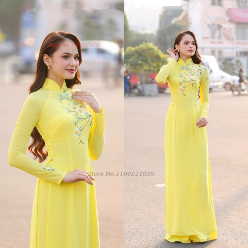  2026 tradicional ao dai mejo - Ao Dai Vietnam Dress reseña y precio