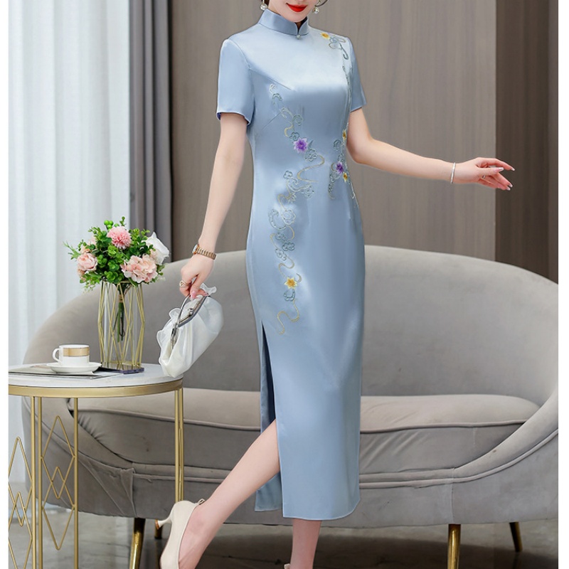 Cheongsam Aodai de estilo étni - Ao Dai Vietnam Dress reseña y precio