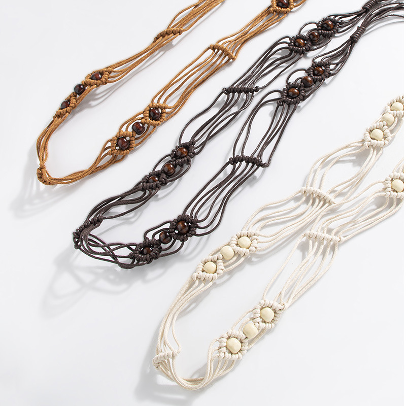 Cinturón de Mujer con Cuentas  - Ethnic Boho Fashion reseña y precio