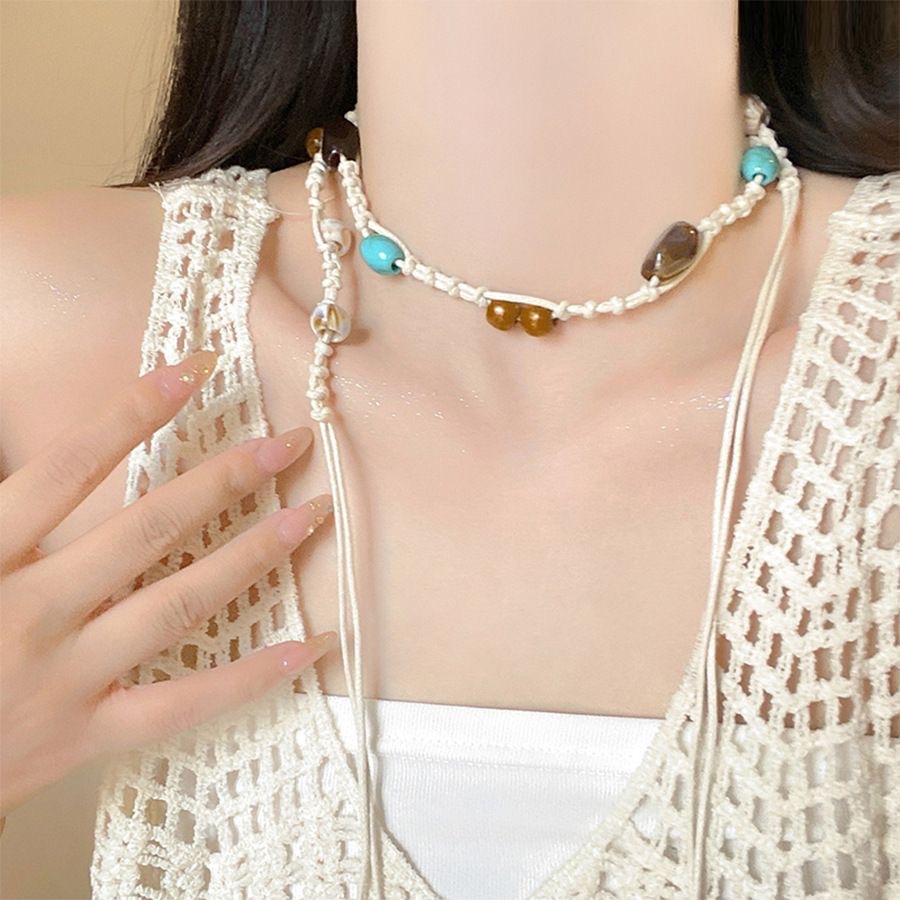 Cinturón de Mujer con Cuentas  - Ethnic Boho Fashion reseña y precio