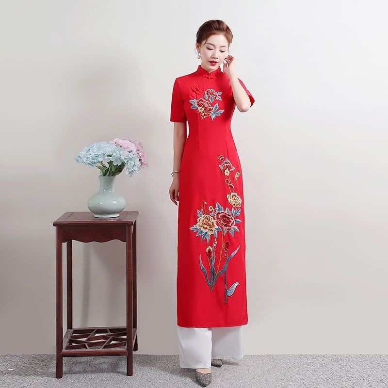 Verano mujeres tradicional Vie - Ao Dai Vietnam Dress reseña y precio