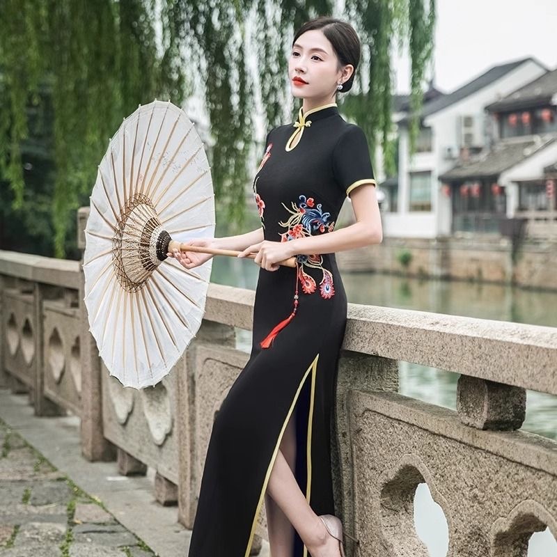Vestido de fiesta de boda trad - Ao Dai Vietnam Dress reseña y precio