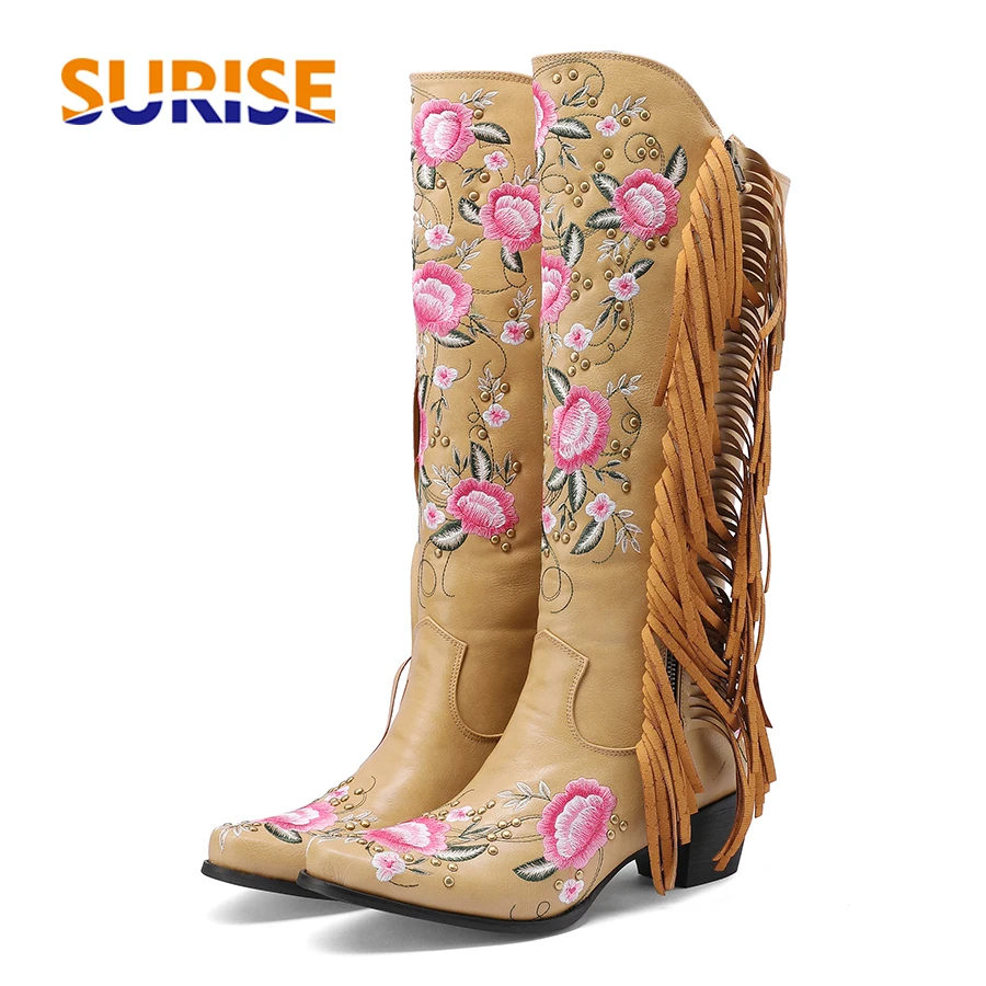 Botas hasta la rodilla occiden - Ethnic Fashion In reseña y precio