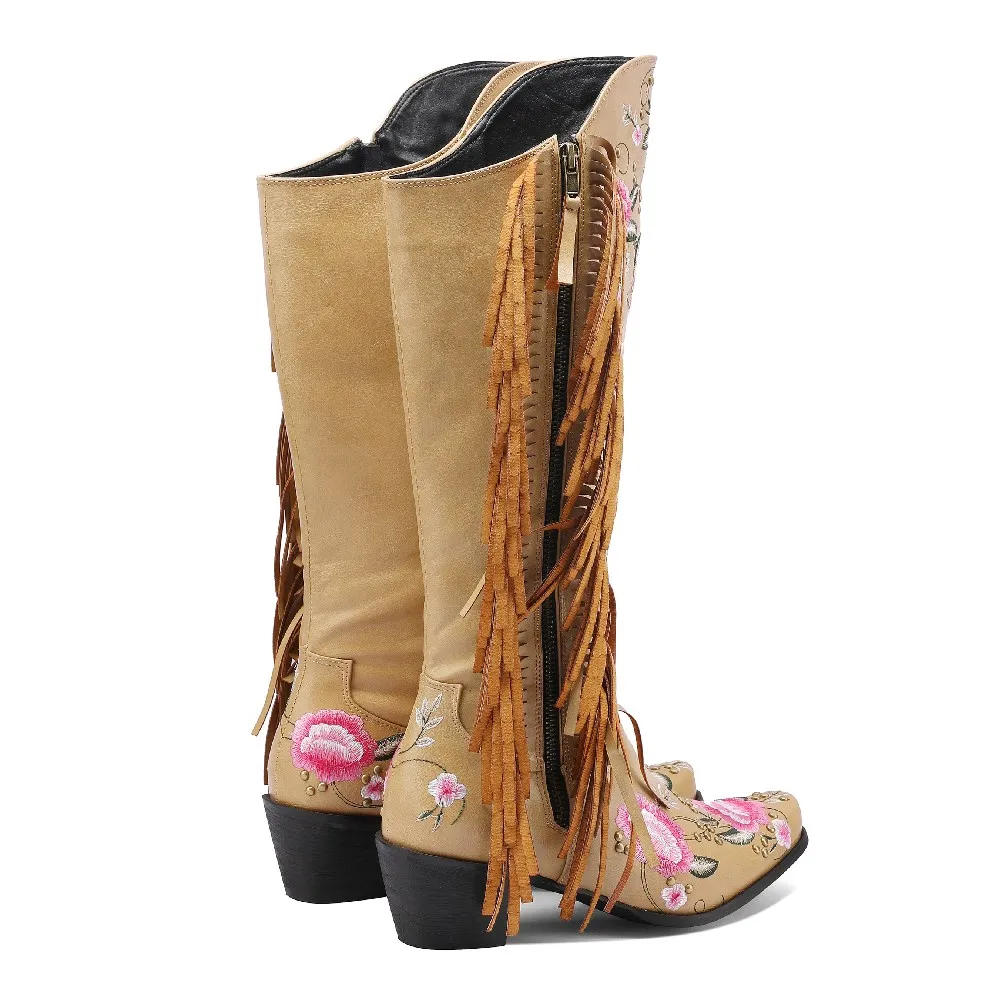 Botas hasta la rodilla occiden - Ethnic Fashion In reseña y precio