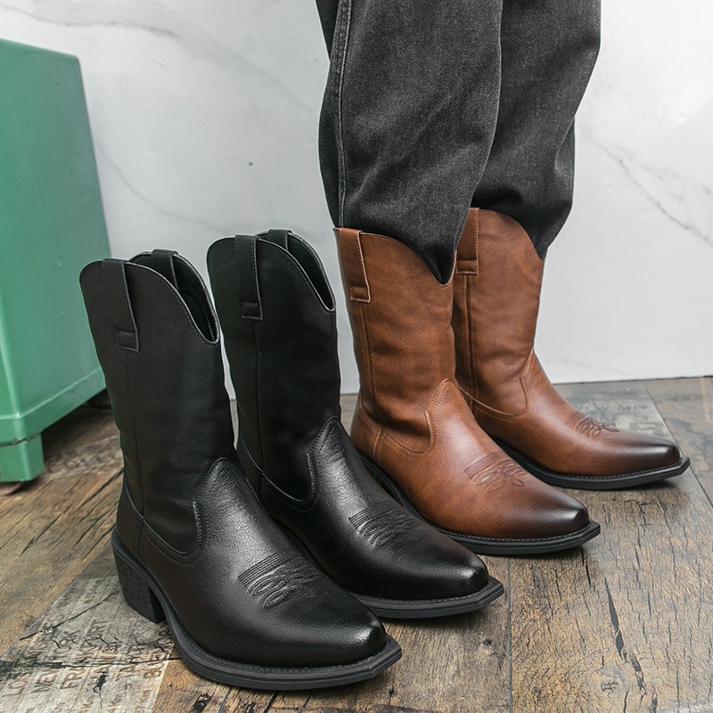 Botas de Hombre Clásicas con B - Ethnic Fashion In reseña y precio