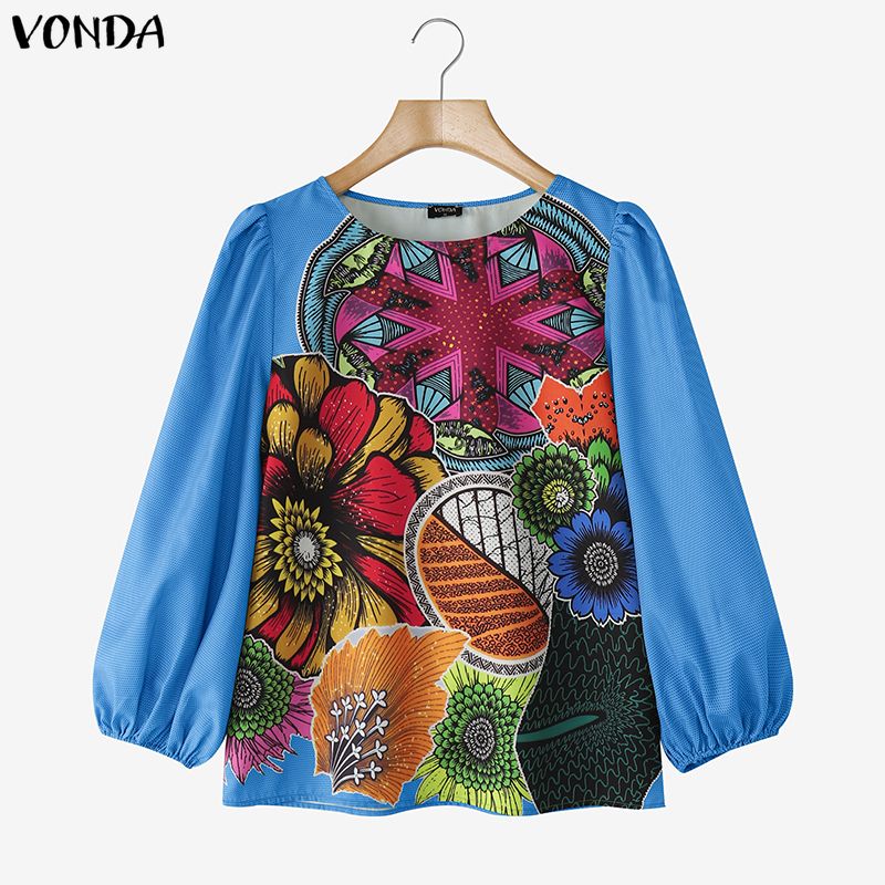 Blusa de talla grande 5XL VOND - Ethnic Fashion In reseña y precio