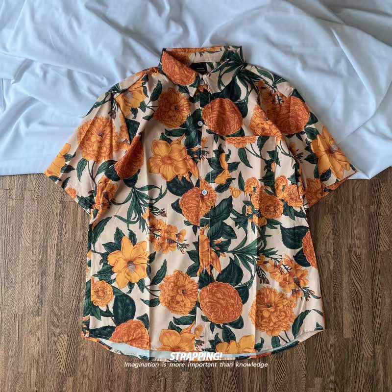 Camisa de manga corta con esta - Thai Silk Blouse reseña y precio